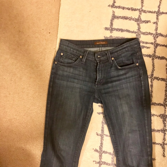 James Jeans Dark Wash Reboot Medium Rise flare 26 - Picture 8 of 8